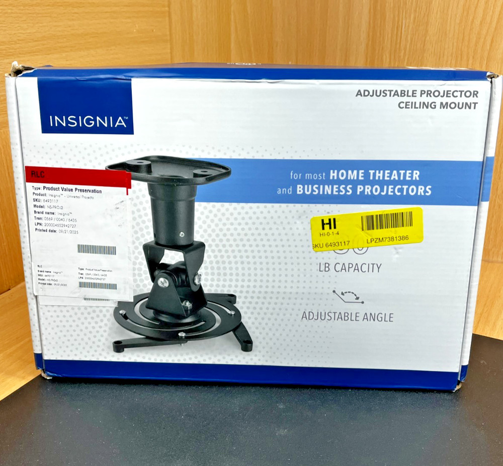 Insignia- Universal Projector Ceiling Mount