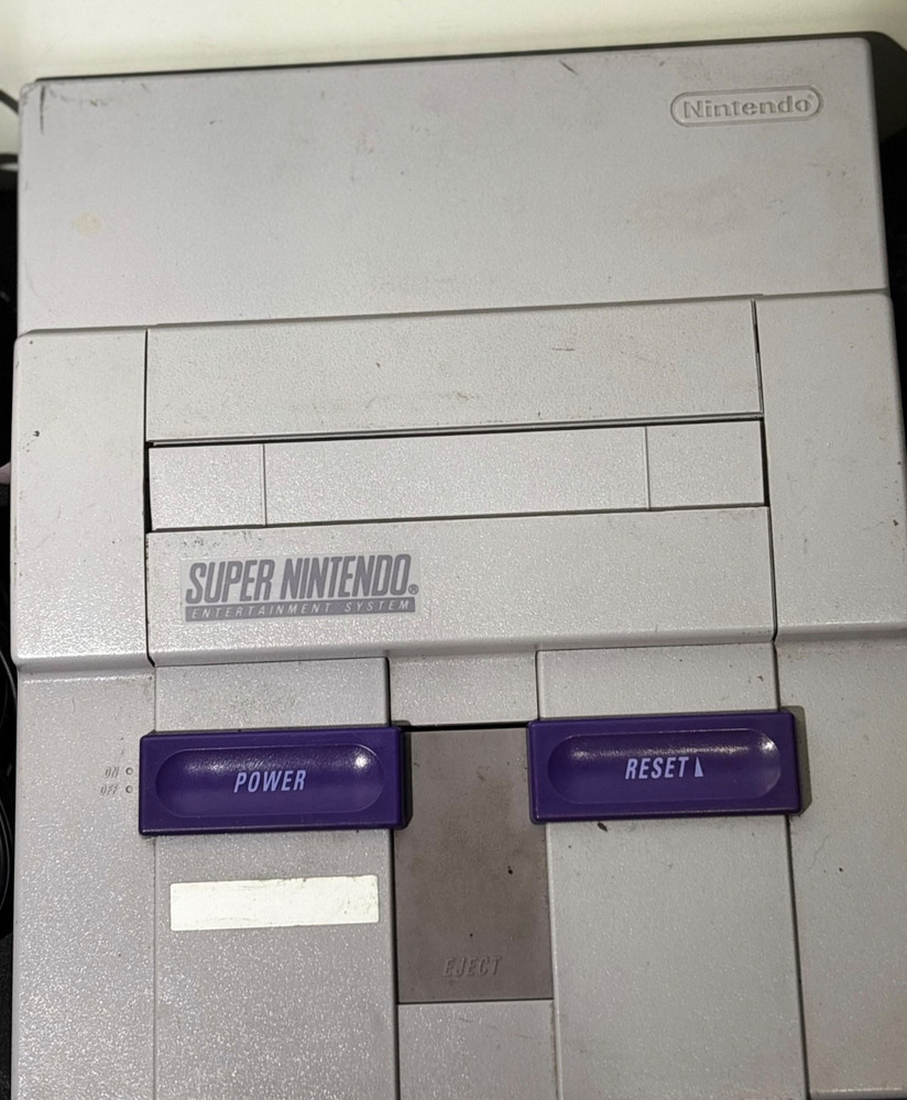 Nintendo Super NES SNES Console Bundle - Authentic - Tested & Working