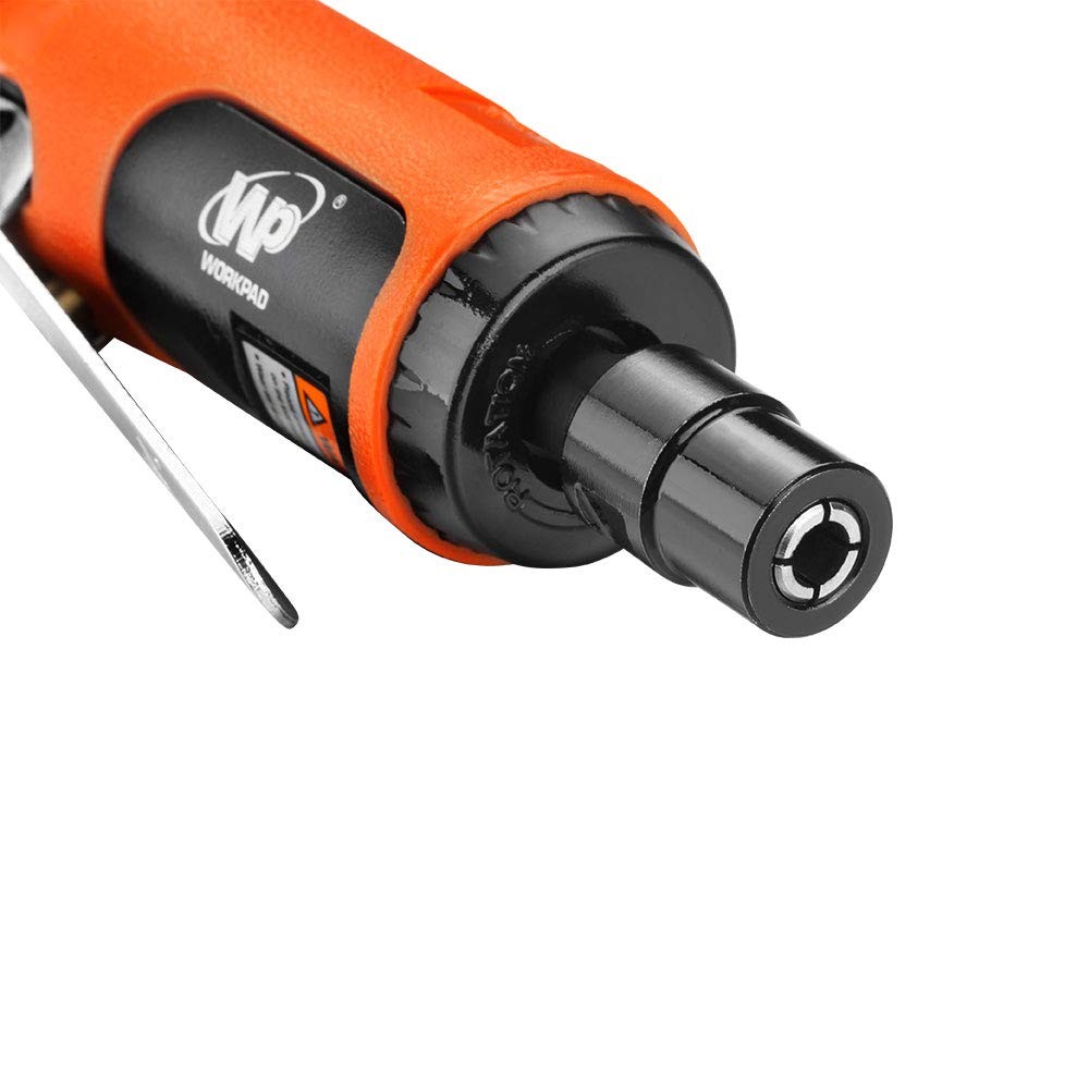 WORKPAD Mini Straight Die Grinder, 25000 RPM, Mini Pneumatic Tools, Equipped ...