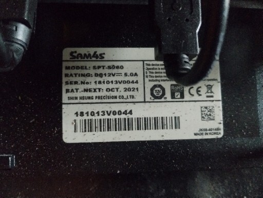 Sam4s Spt-s260 Pos System