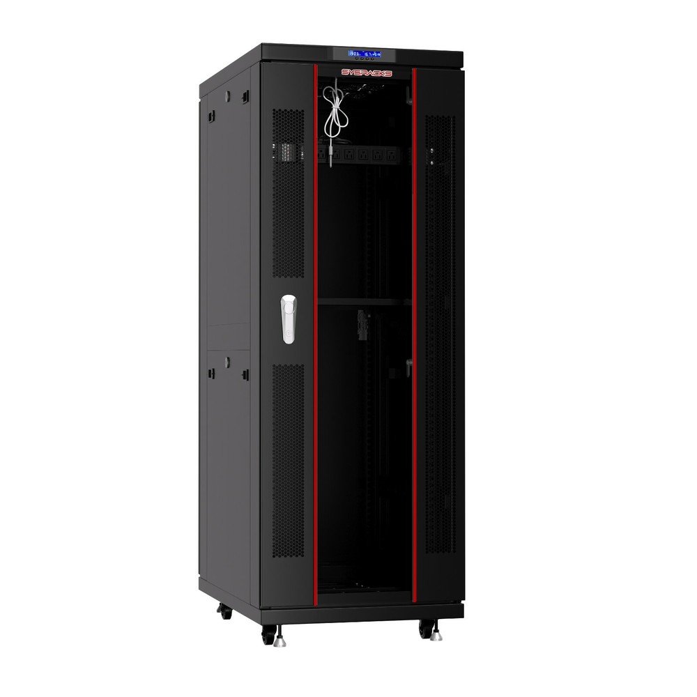 37U Server Rack IT Cabinet Data Network Rack Enclosure - 32-Inch Deep Rack Stand