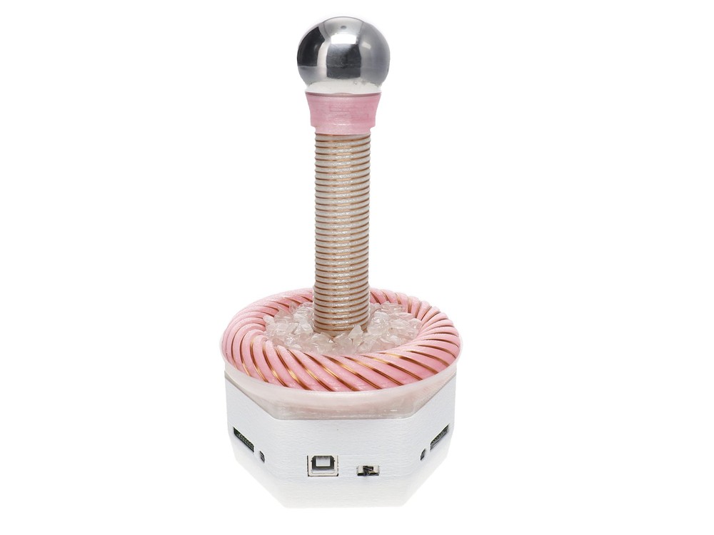Rose quartz based Orgone Energy Well Generator