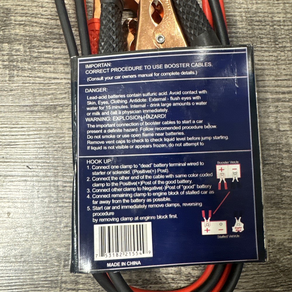 150amp Supreme Booster Cable