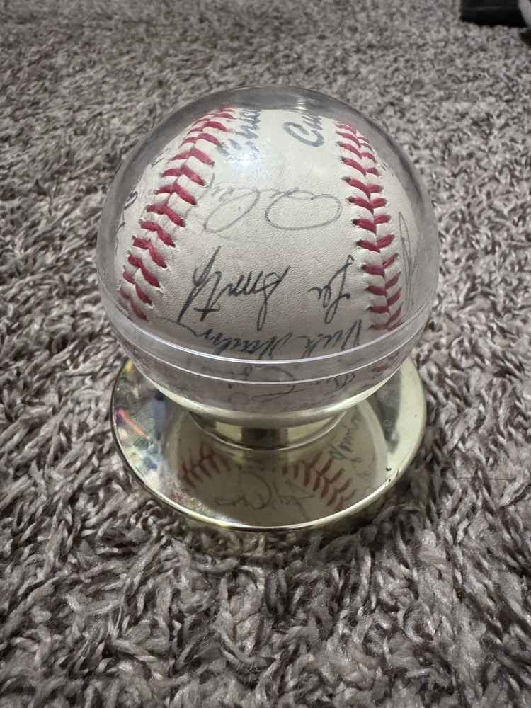 Chicago Cubs 83’ Autographed Ball By Team