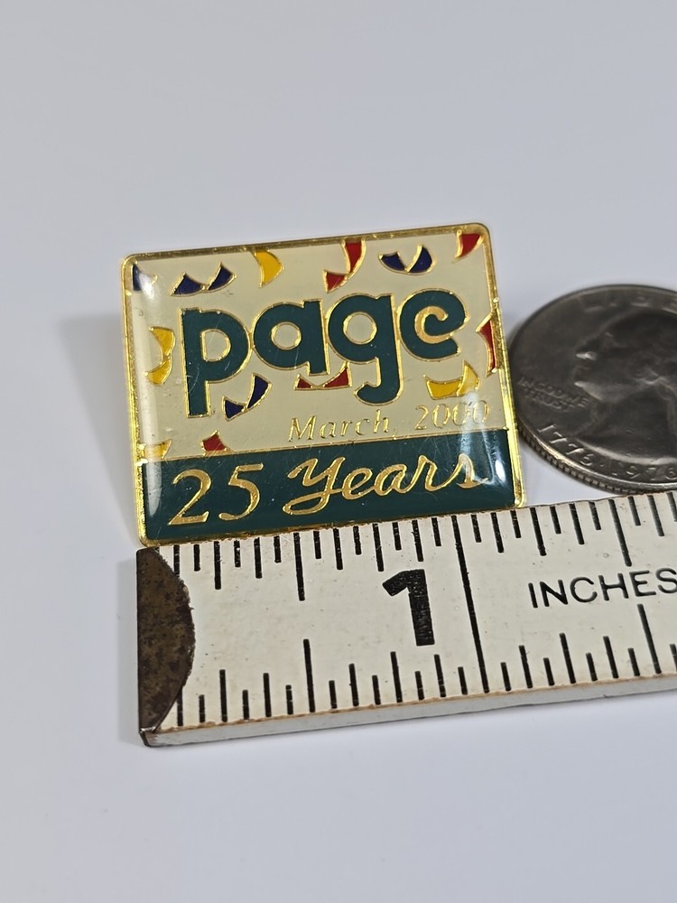Page March 2000 Lapel Pin