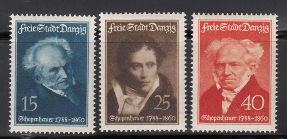 Danzig 1938 Mi.No. 281-83 *