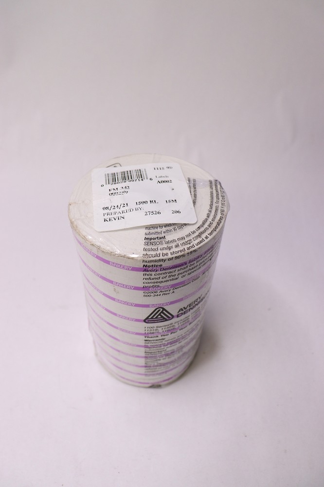 (10-Pk) Avery Bakery Labels FM-342