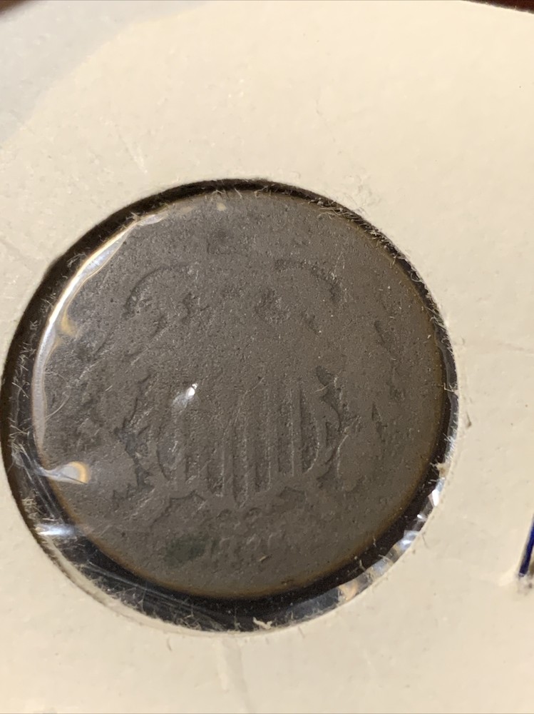 ESTATE FIND 1865 TWO CENT PIECE