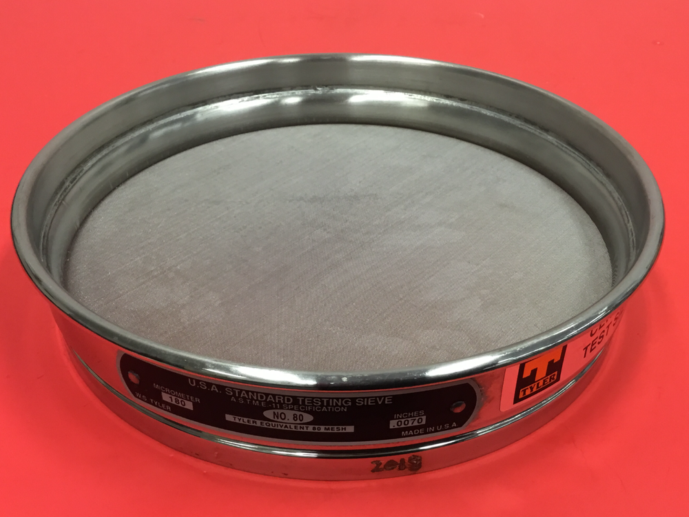 W.S.Tyler - No. 80 - Standard Testing Sieve - 180 Micrometer