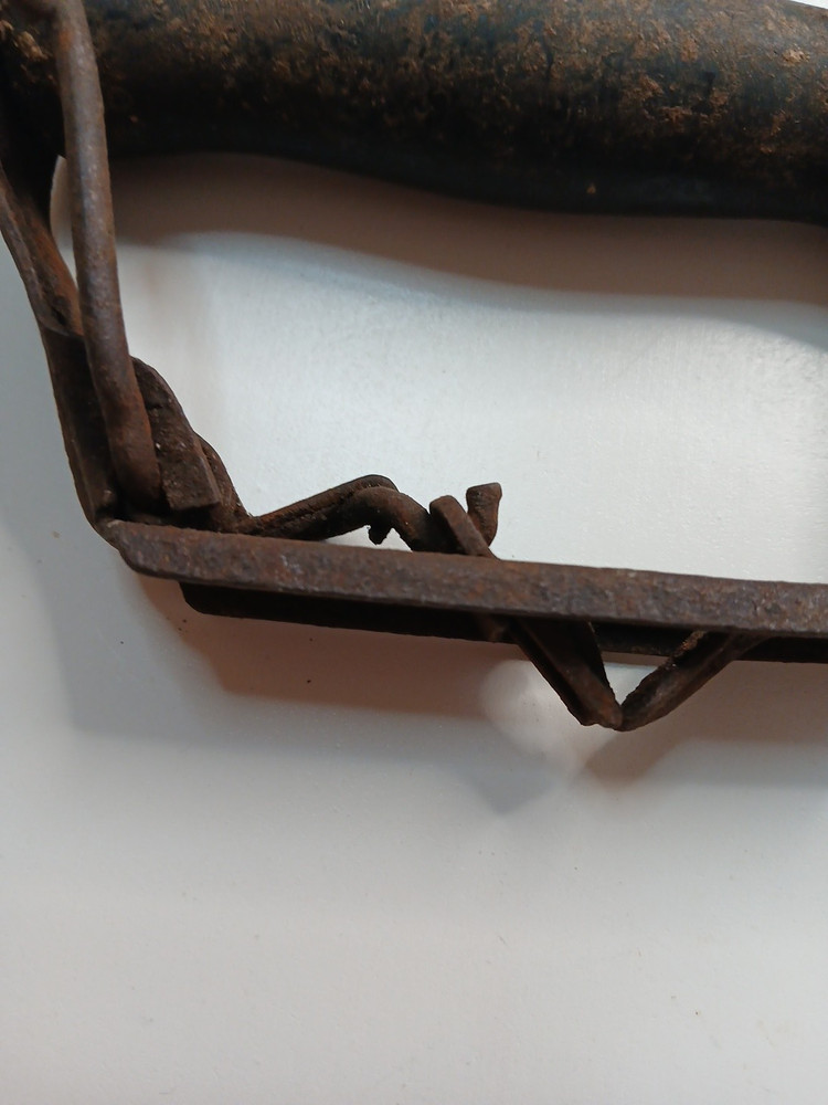 Vintage Sad Iron Wooden Replacement Handle