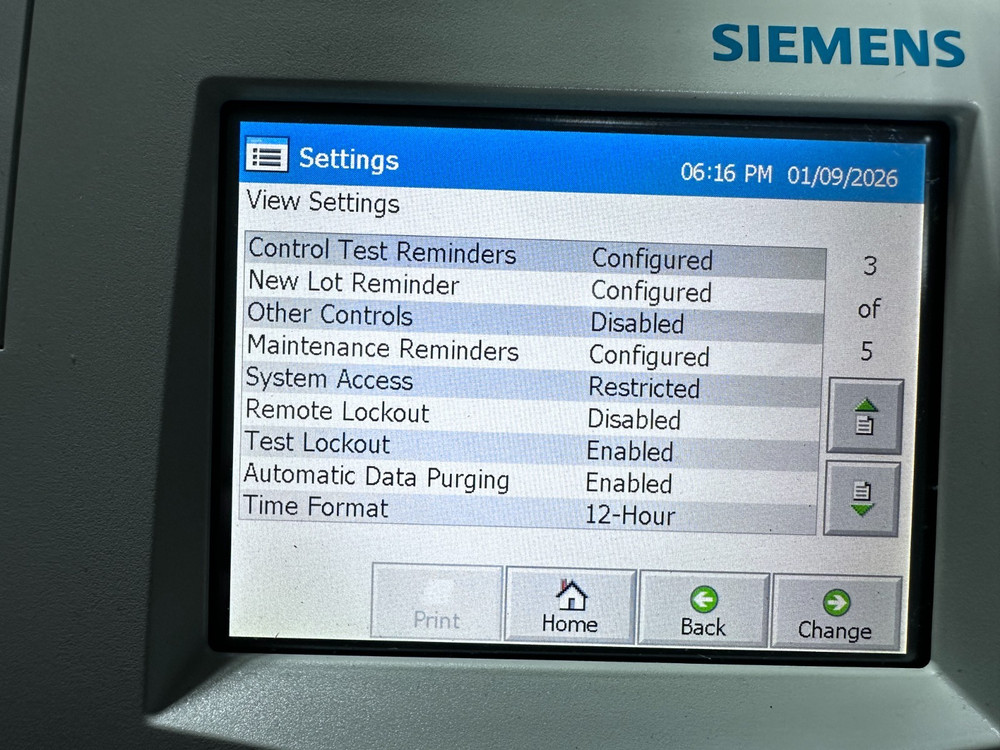 Siemens DCA Vantage Analyzer | HbA1c Testing | Tested & Powers On