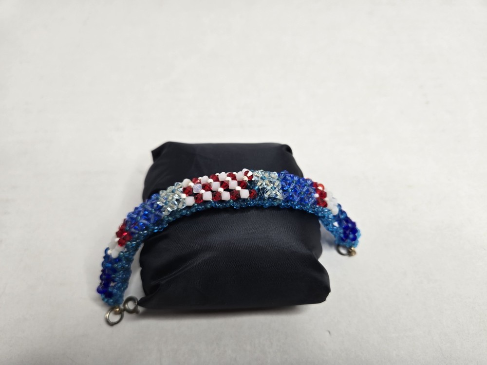 Ilde Yemaya with Chango Beaded Bracelet