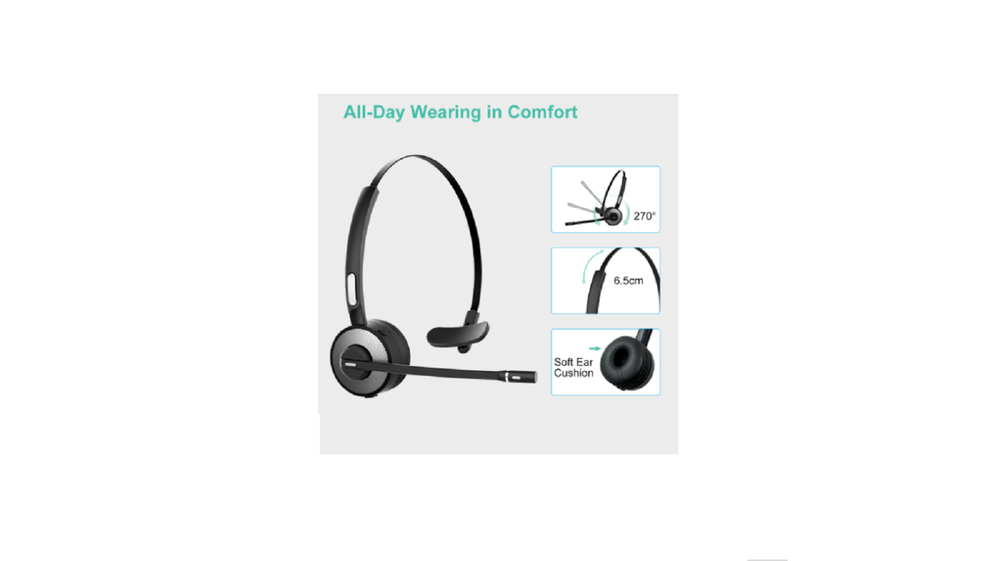 Support Yealink Bluetooth (Headset and Dongle) Wireless Bundle Noise Reduction