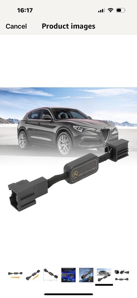 Auto Start Stop Delete/Disable/Eliminator for Giulia Stelvio 2017-2023