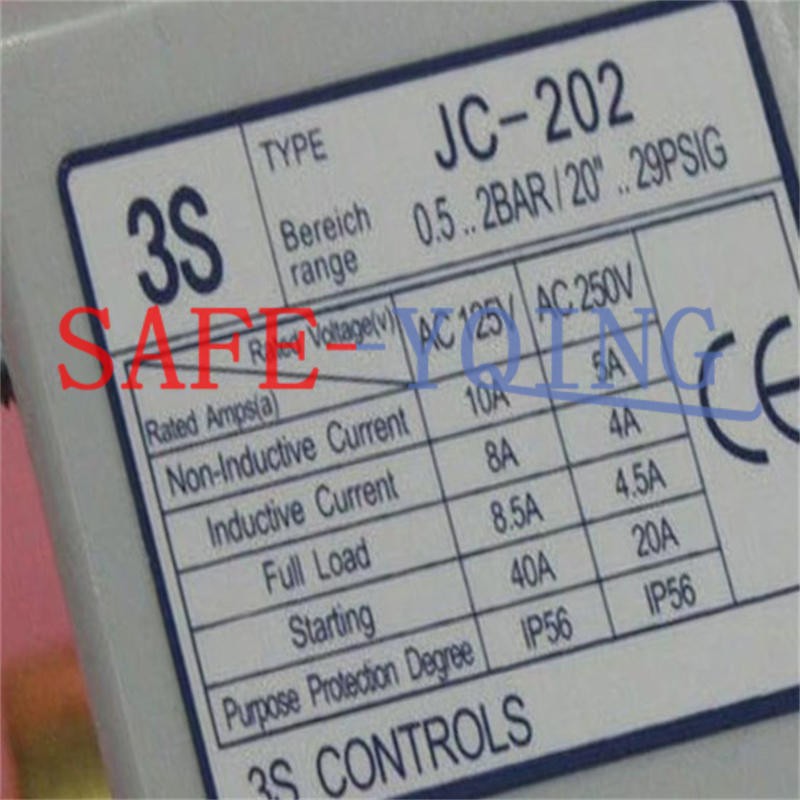ONE NEW 3S JC-202 Pressure Switch