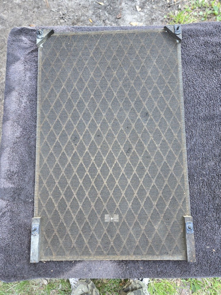 VTG SANSUI SP-7300 FRONT MESH REMOVEABLE SPEAKER PANEL #1