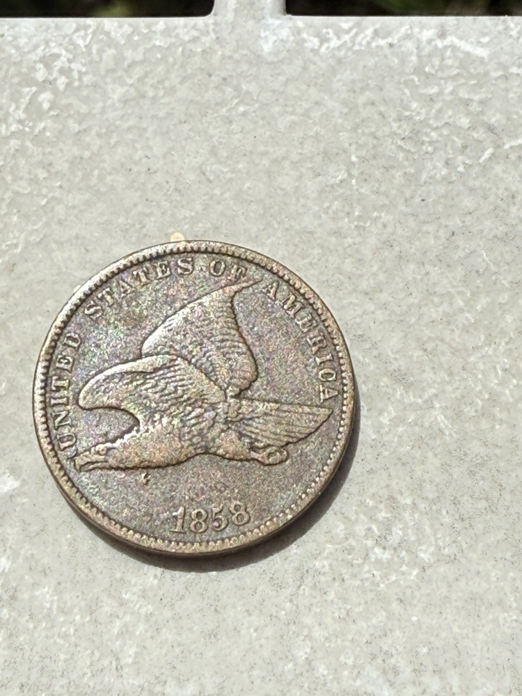 1858 Flying Eagle Cent