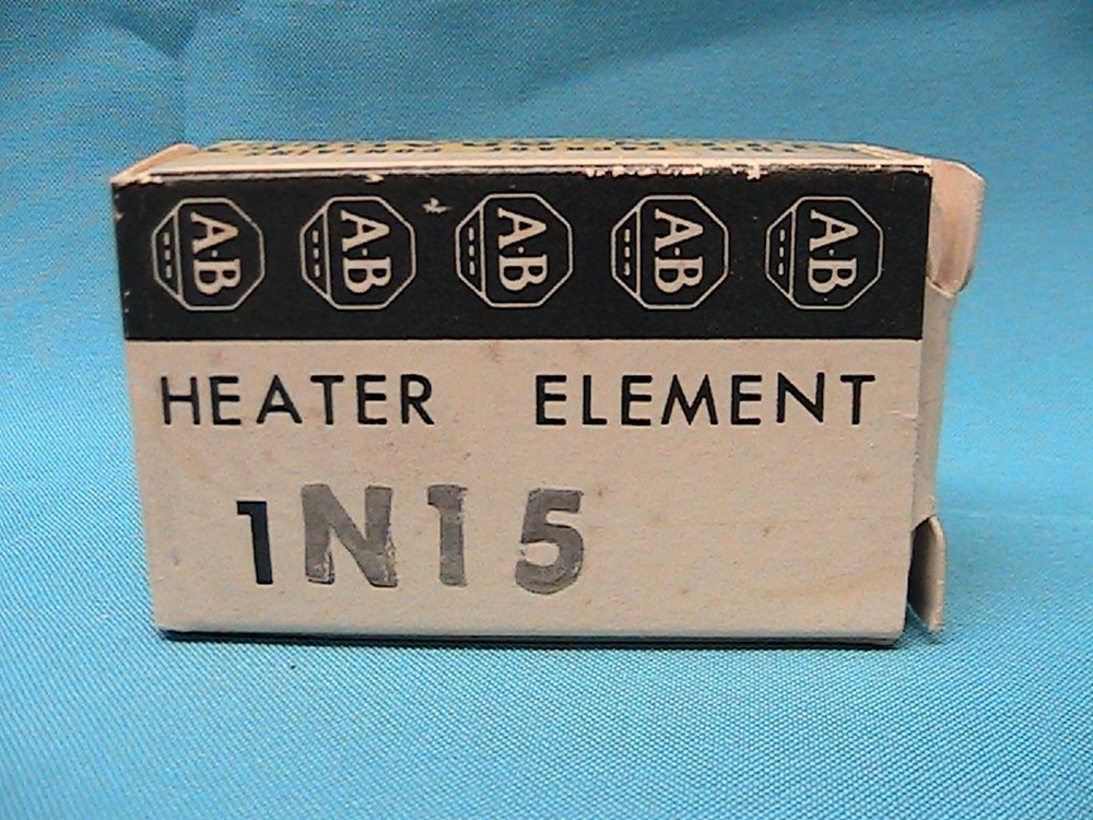 4 ALLEN BRADLEY HEATER ELEMENT 1492-N15