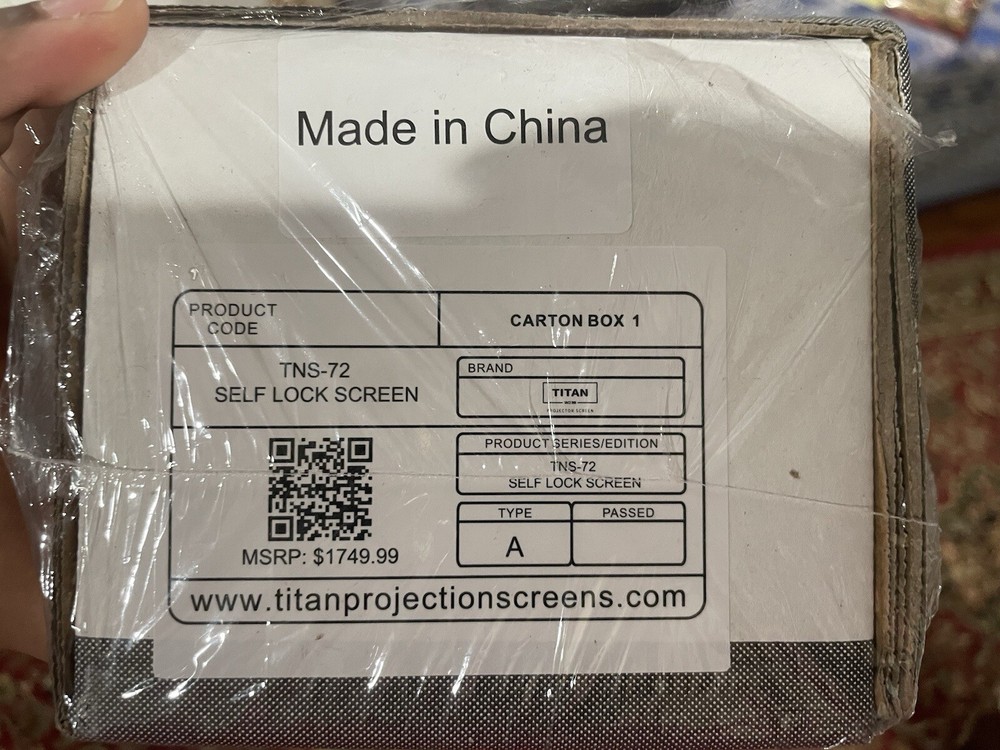 Probeam Laser Projector With Screen