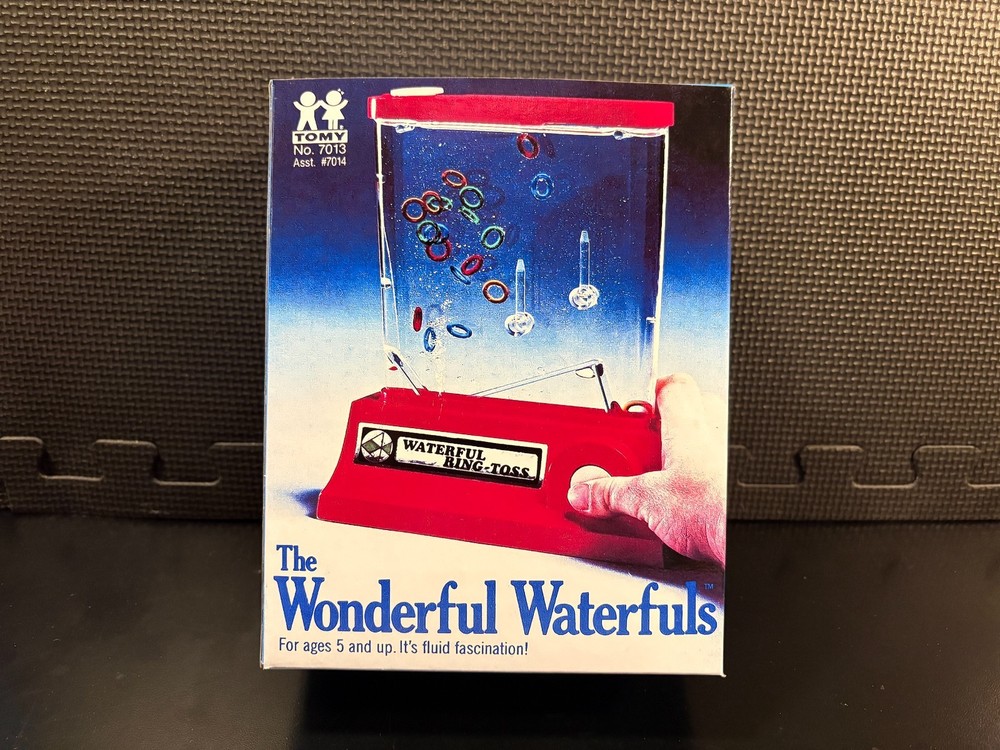 Tomy Wonderful Waterful Ring Toss - Empty custom designed display box