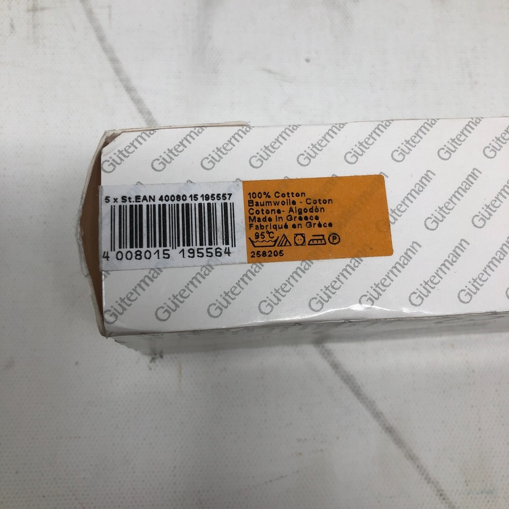 Gutermann All Purpose Thread- White (5 Pack)