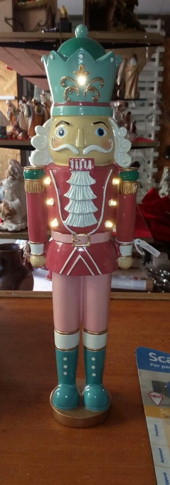 Christmas Nutcracker Colorful Pastel H45Cm