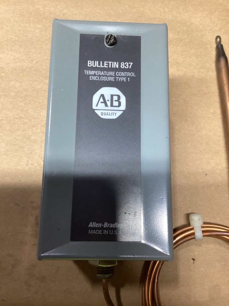 ALLEN BRADLEY BULLETIN 837 TEMPERATURE SWITCH #120A85PR2