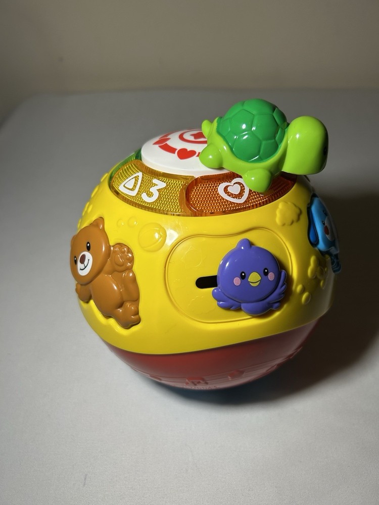 VTech Wiggle Crawl Ball Baby Self-Rolling Educational Developmental Interactive