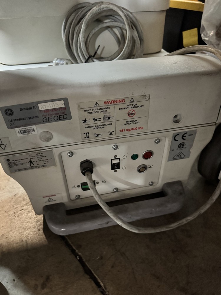 GE Apix CV Imaging table