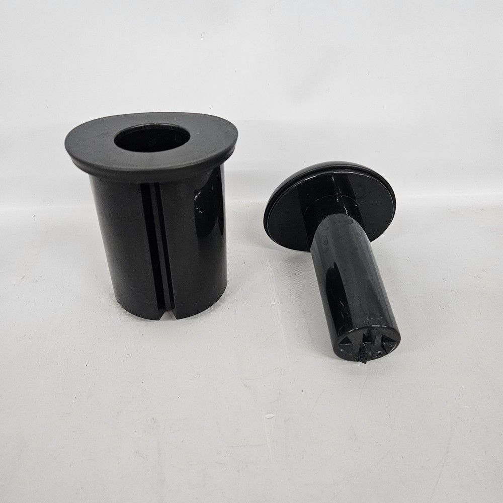 Veggie Bullet Outer & Inner Pusher VB-101 VB-102 Replacement Parts Black 2 Pc