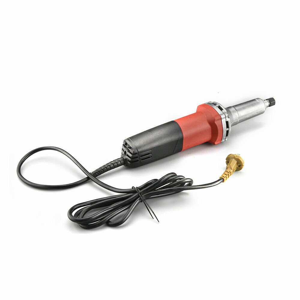 220V 6mm Electric Straight Die Grinder Handheld Variable Speed Grinding Machine