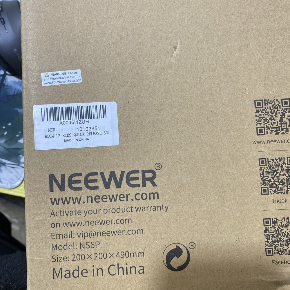 Neewer 65CM rapid folding softbox for Canon Speedlite
