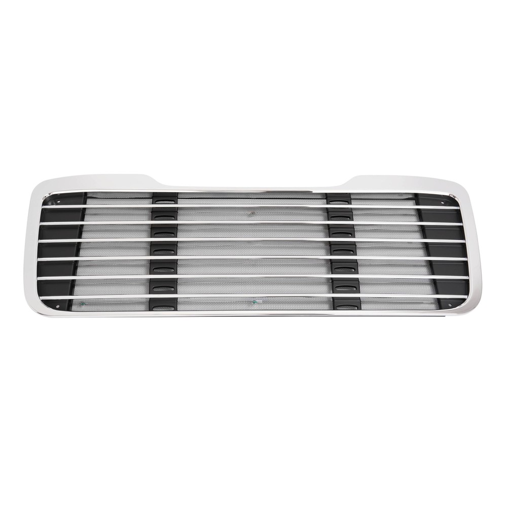 Front Upper Chrome Bumper Grille w/Bug Screen Fit Freightliner M2 2002-2022