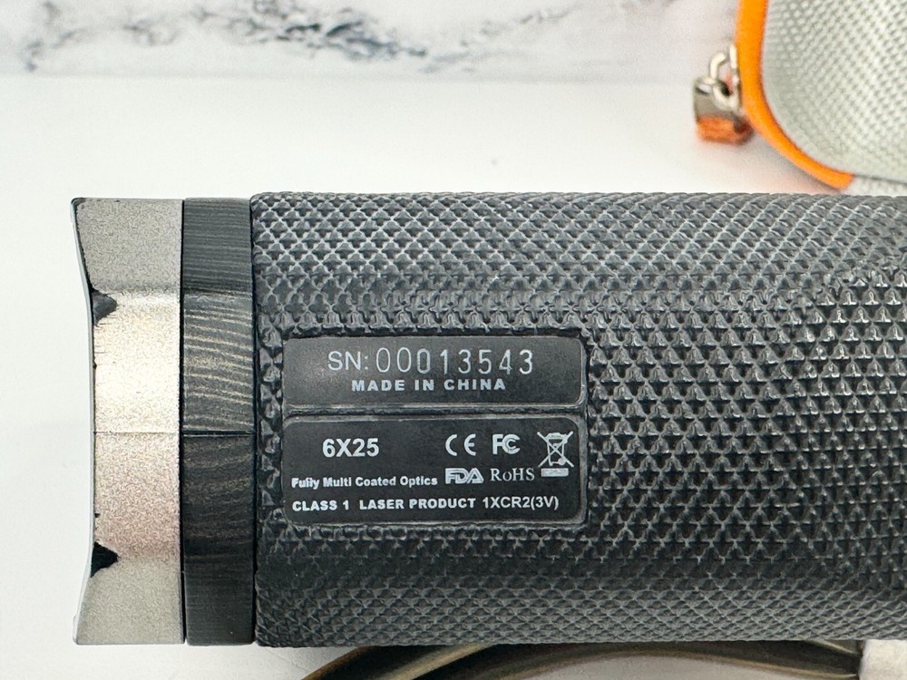 AOFAR 6X25 Golf Rangefinder | Slope Function | New Battery and Case | Working