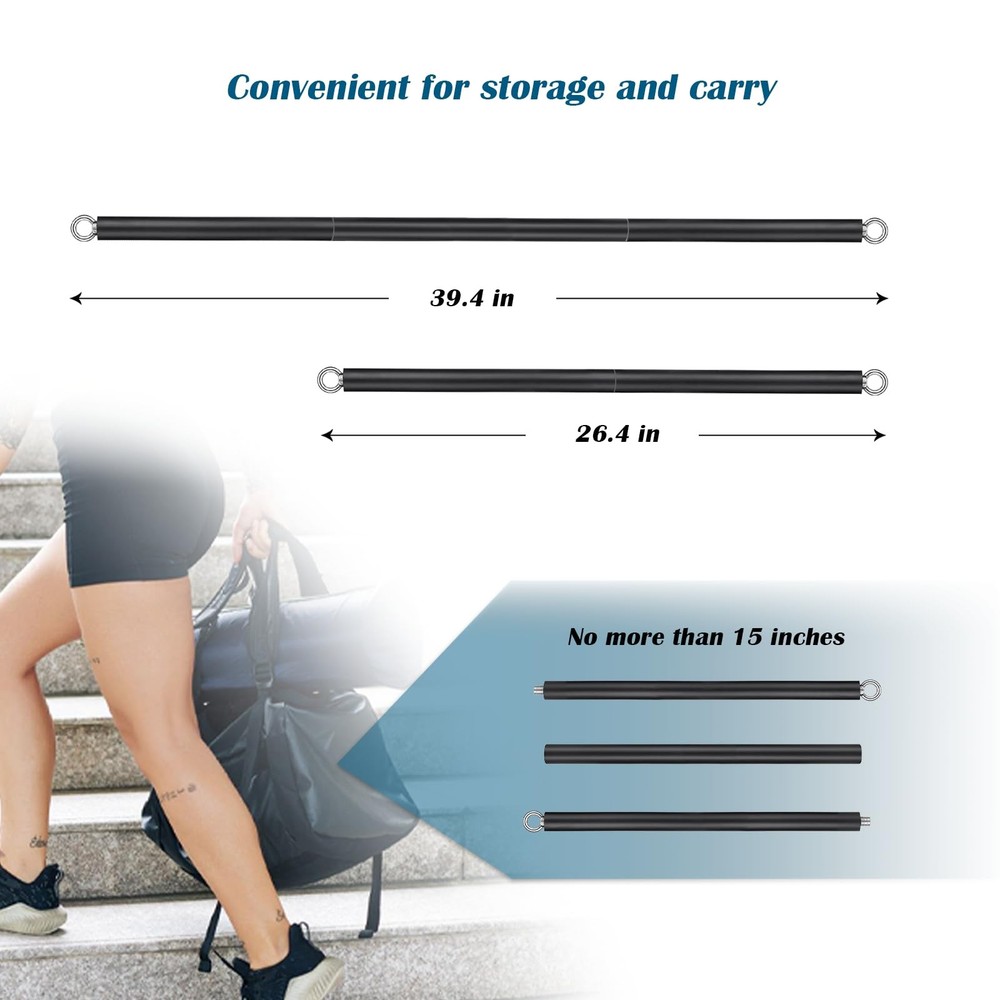 LAT Pull Down Bar, Gym LAT and Lift Pulldown Attachments, Straight Bar, Resis...