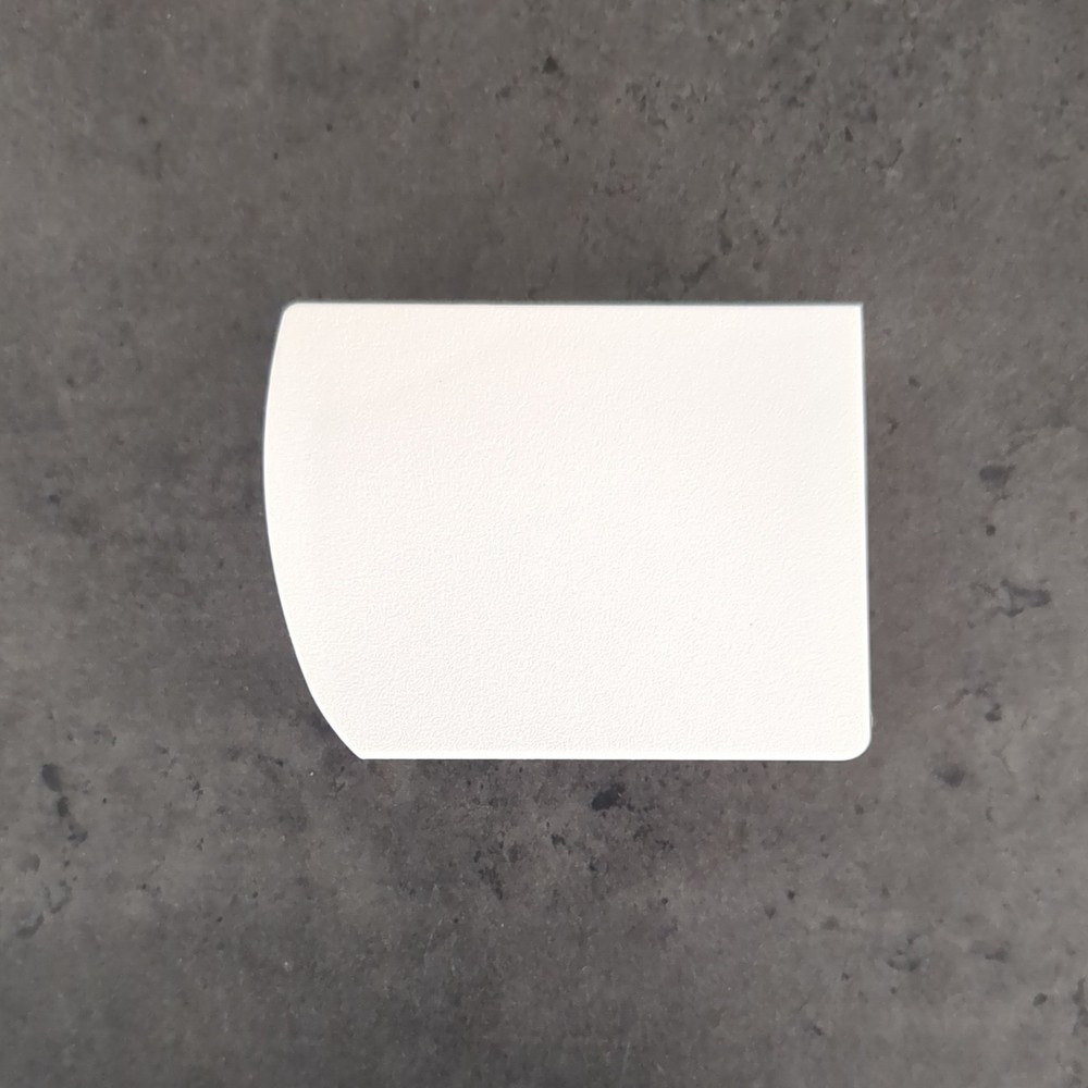 Hunter Douglas Silhouette  End cap Right Side White
