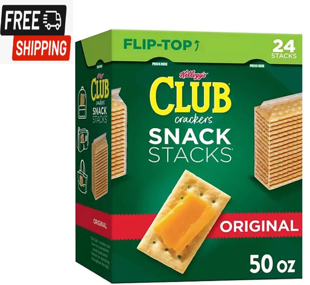 Kellogg's Club Crackers Snack Stacks (2.08 oz., 24 pk.)