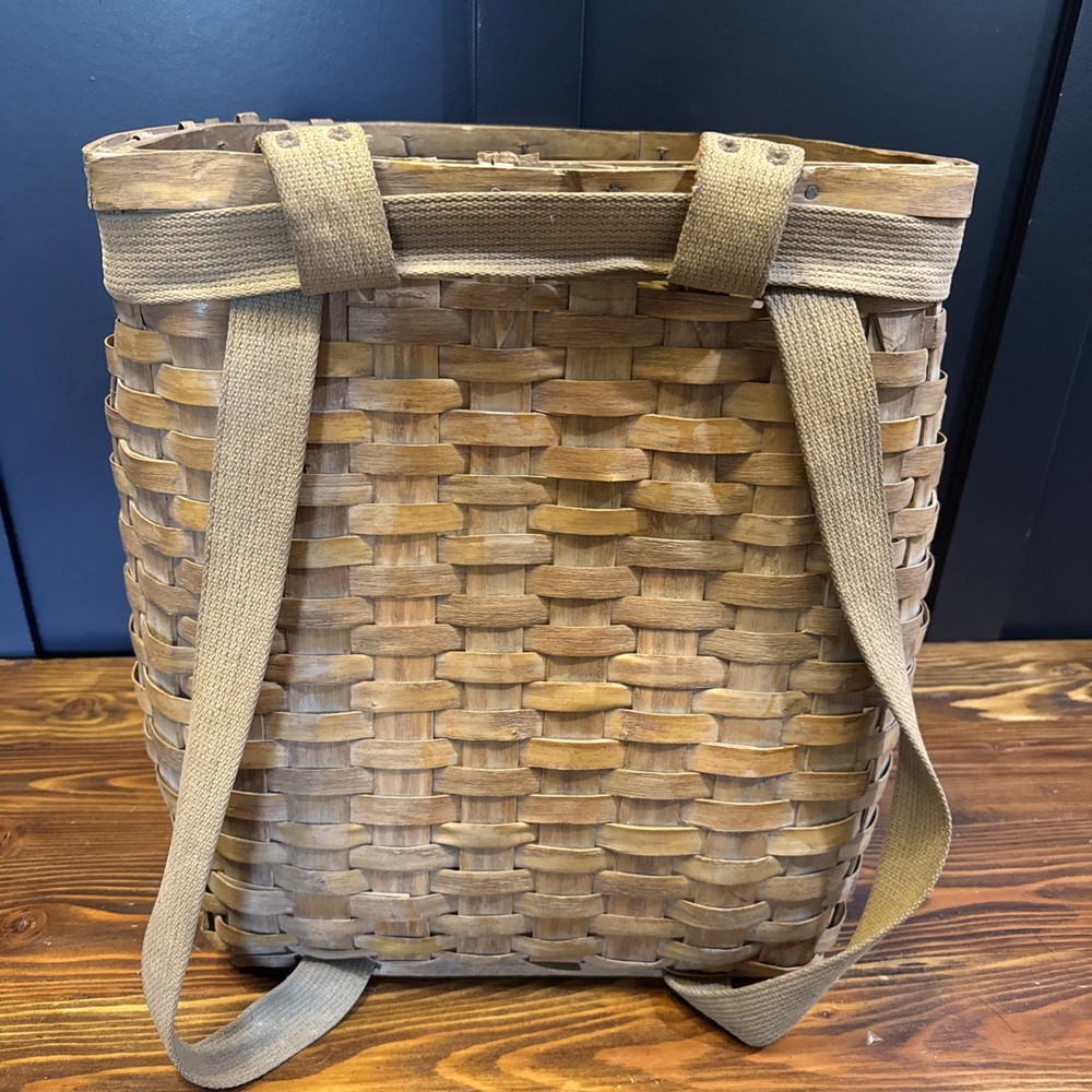 Antique Adirondack Trappers Backpack Rustic