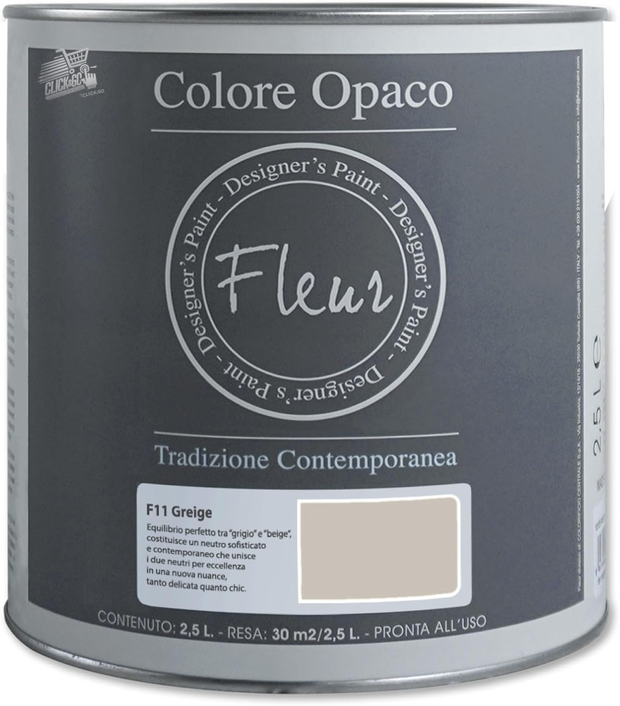 | Chalk Paint Matte, 2.5L, Unsanded, Multi-surface, Color F