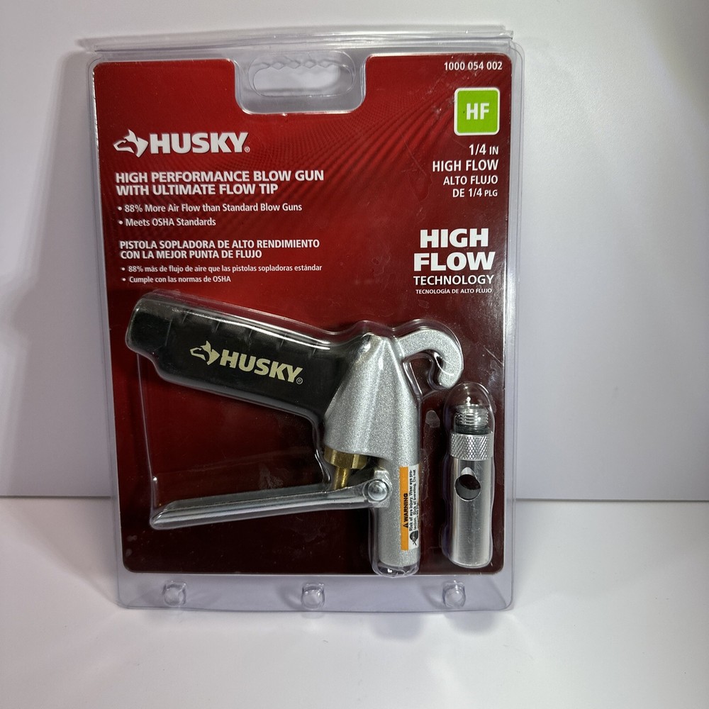 HUSKY✨High Performance Blow Gun with Ultimate Flow Tip✨High Flow