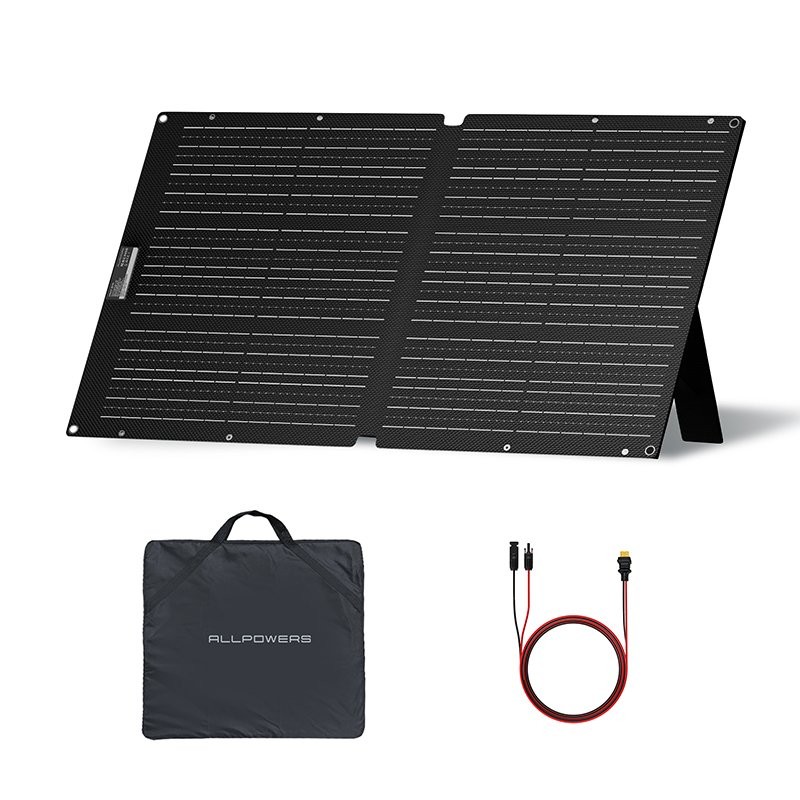 ALLPOWERS SOLAX SE100 Portable Solar Panel 100W ETFE IP68 Foldable Solar Charger