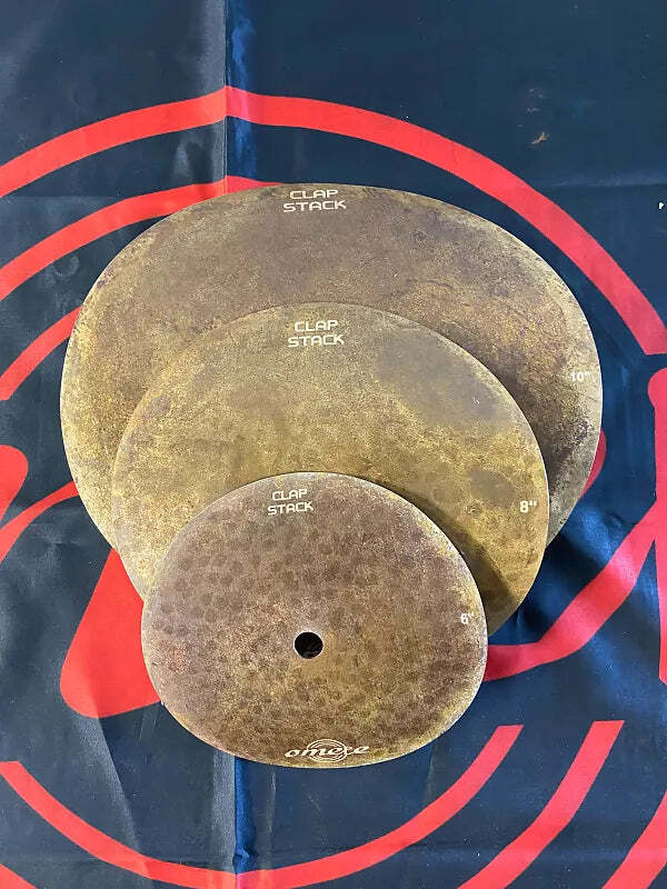Omete Cymbals - Clap Stack - 3 Pack (6",8",10")