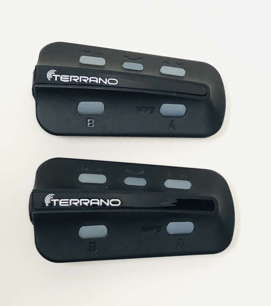 Cardo Systems Terrano-X Bluetooth Radios Only Lot 2 Untested