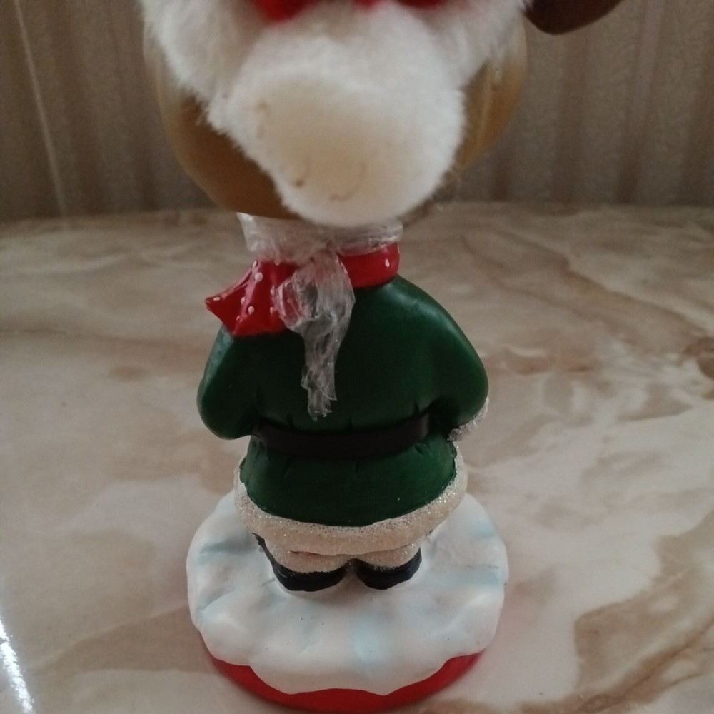 Ames Tabletop Reindeer Bobblehead