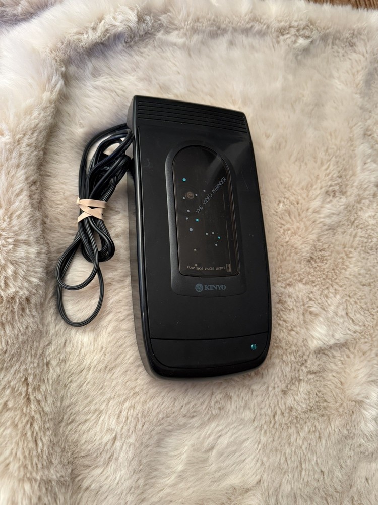 Kinyo Automatic Cassette Rewinder Working VCR Tested