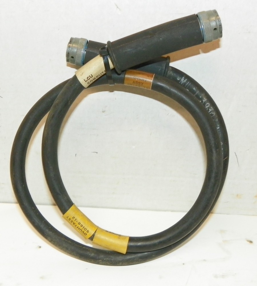 OVUH7 ASSY MILITARY POWER SOURCE CABLE, P/N 50168-12