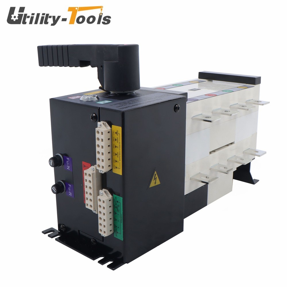 High Quality Industrial Automatic Transfer Switch Grid To AC Generator 4 Poles