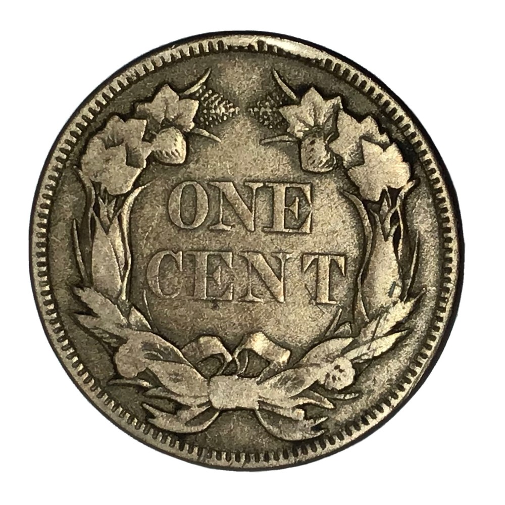 1857 1C Flying Eagle Cent XF #