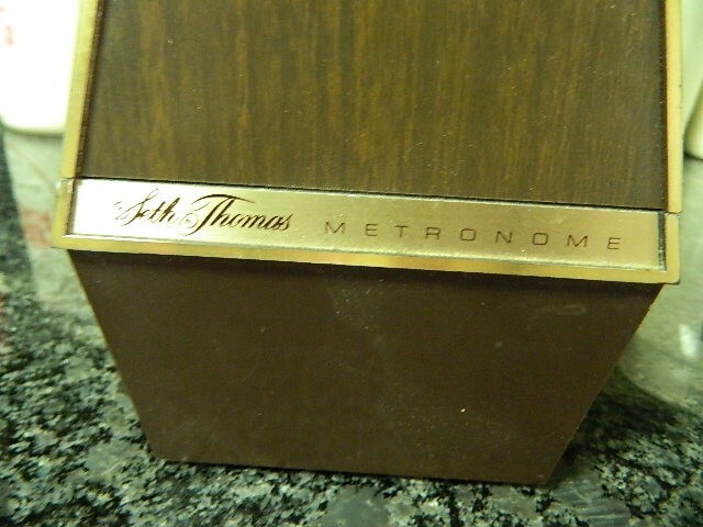 Vintage Seth Thomas Metronome Model E500-000