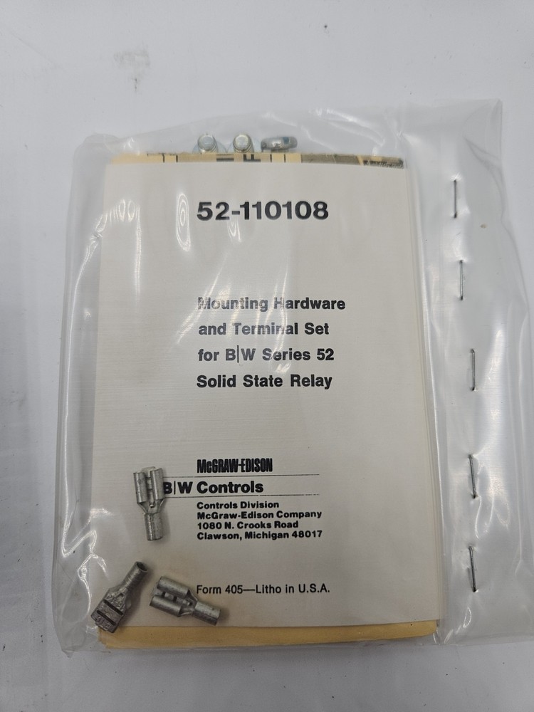 B/W CONTROLS 5200-LF1 LOW SENSITIVITY SOLID STATE RELAY